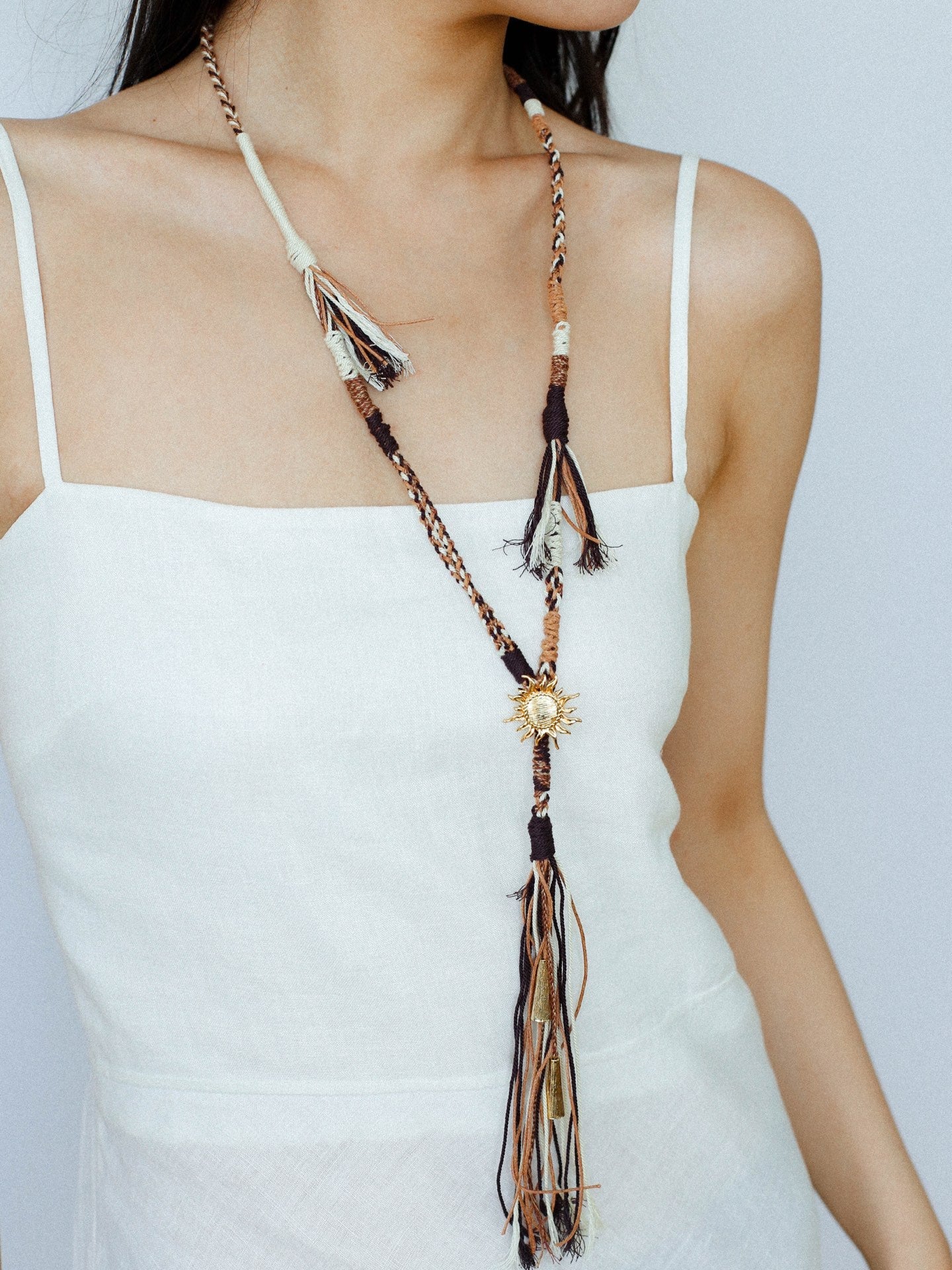 Sunrise Nomad Convertible Necklace Belt - Gold - floysun