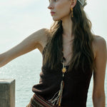 Sunrise Nomad Convertible Necklace Belt - Gold - floysun