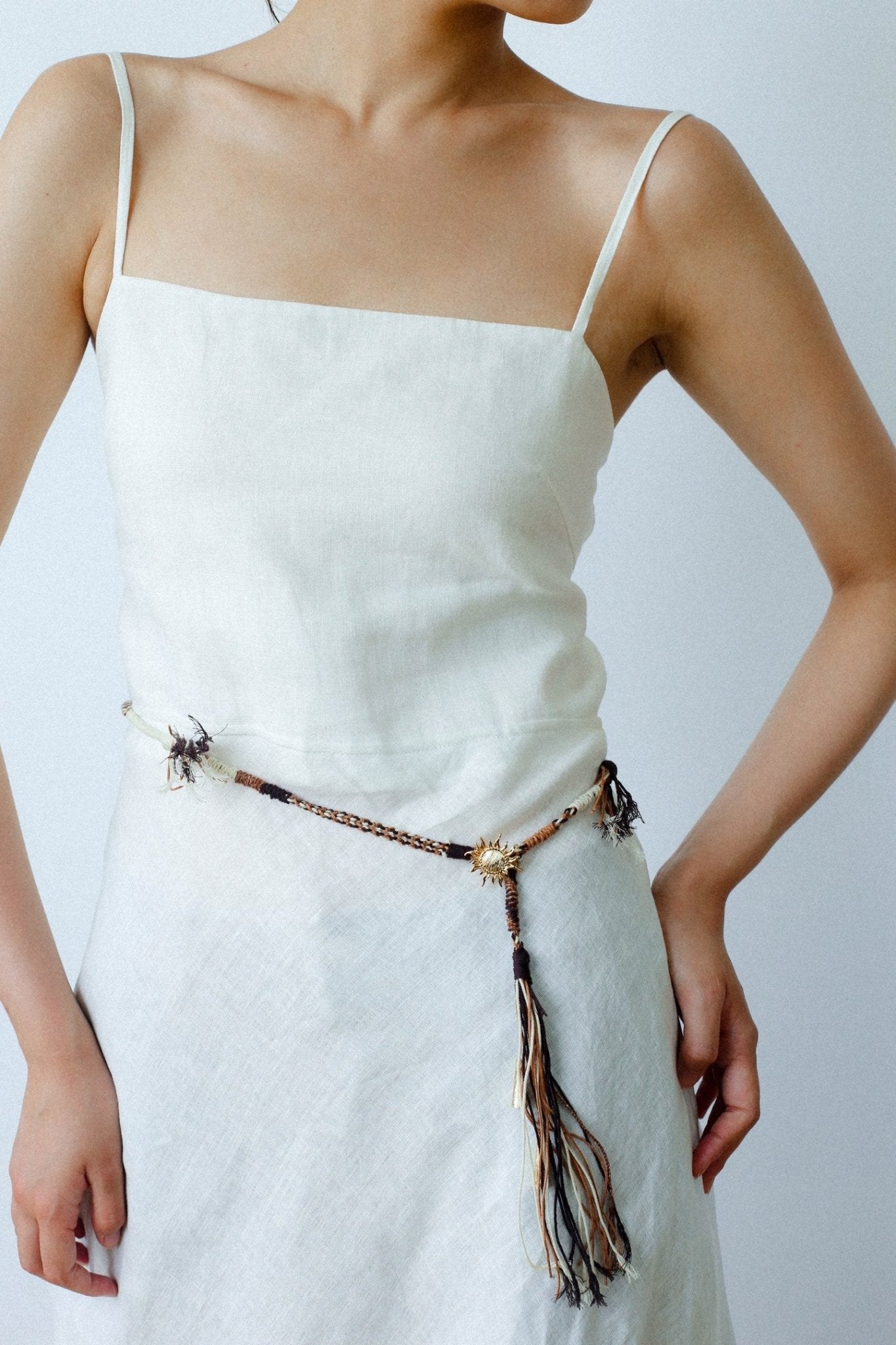 Sunrise Nomad Convertible Necklace Belt - Gold - floysun