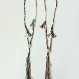 Sunrise Nomad Convertible Necklace Belt - Silver - floysun