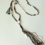 Sunrise Nomad Convertible Necklace Belt - Silver - floysun