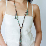 Sunrise Nomad Convertible Necklace Belt - Silver - floysun