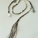 Sunrise Nomad Convertible Necklace Belt - Silver - floysun
