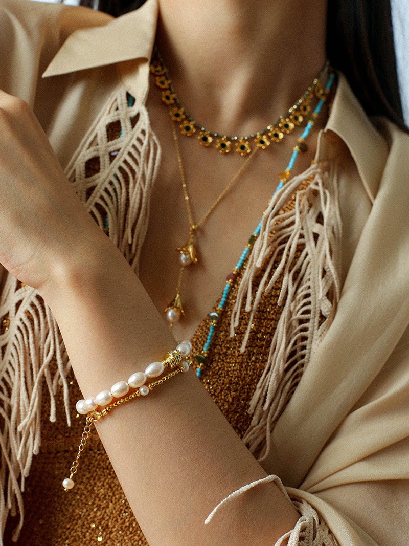 Sunstone Blossom Bracelet - floysun