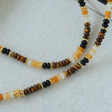 Tiger Eye Multi-Element Beaded Necklace - floysun