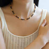 Tiger Eye Multi-Element Beaded Necklace - floysun