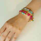 Tourmaline Bead Bracelet - floysun