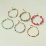 Tourmaline Bead Bracelet - floysun