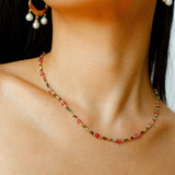 Tourmaline Beads Necklace - floysun