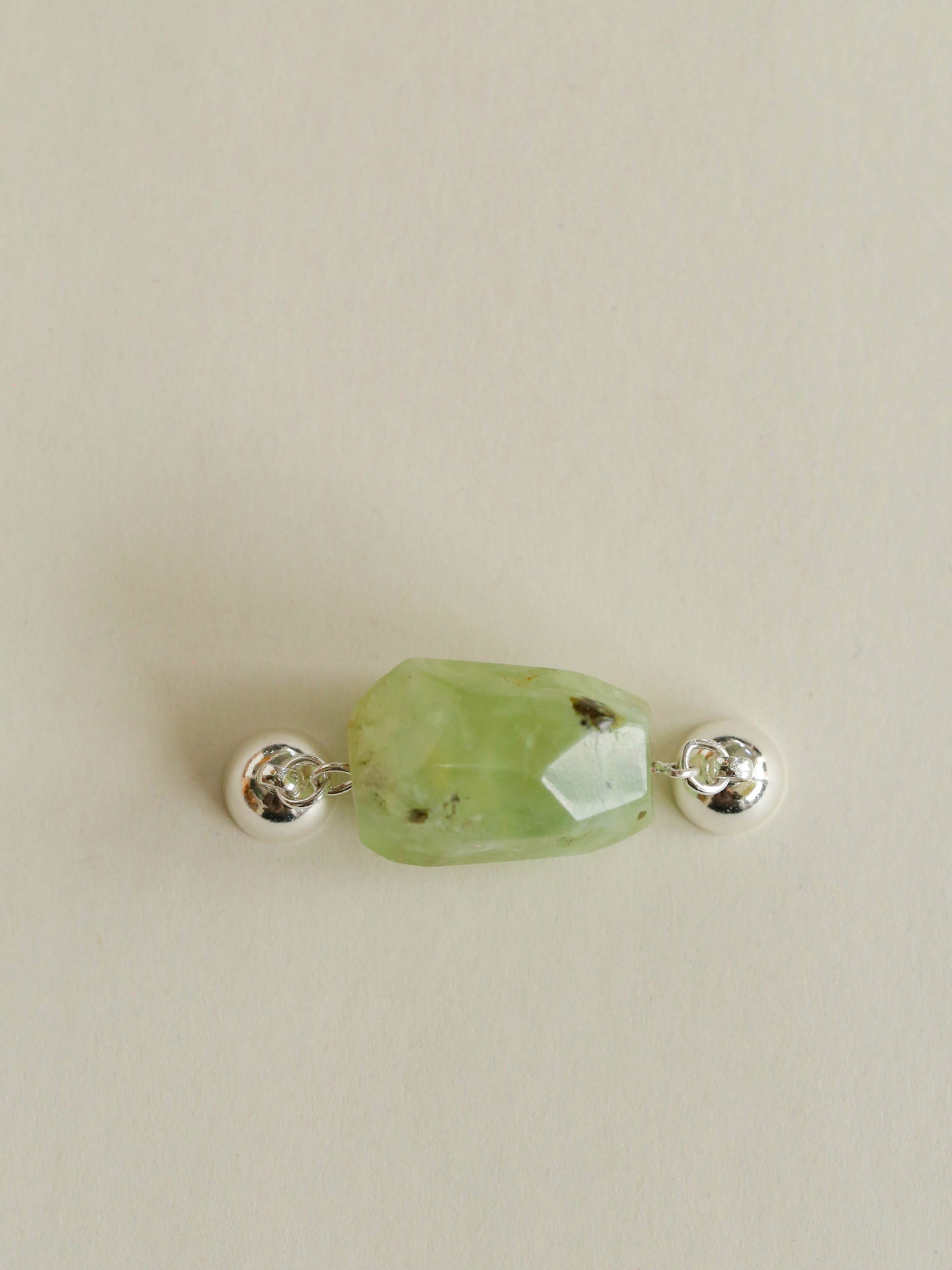 Tranquil Green Prehnite & Cypress Wood Convertible Magnetic Beaded Necklace - floysun