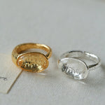 Transparent Crystal Open Ring - floysun