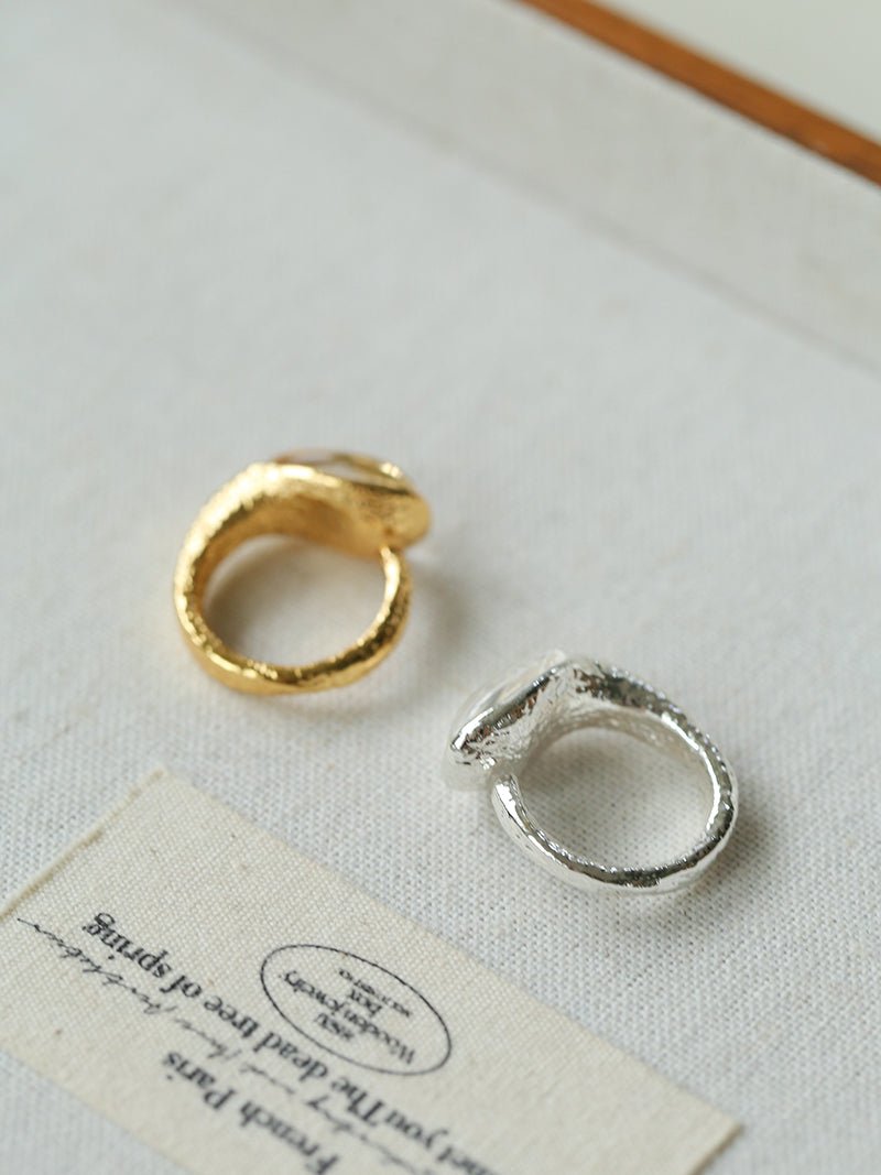 Transparent Crystal Open Ring - floysun