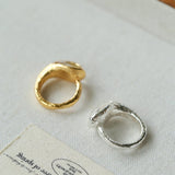 Transparent Crystal Open Ring - floysun