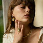 Tribal Coin Earrings Vintage Modern Edition - floysun