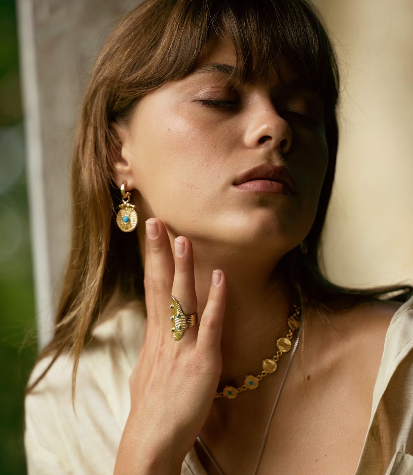 Tribal Coin Earrings Vintage Modern Edition - floysun