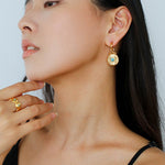 Tribal Coin Earrings Vintage Modern Edition - floysun