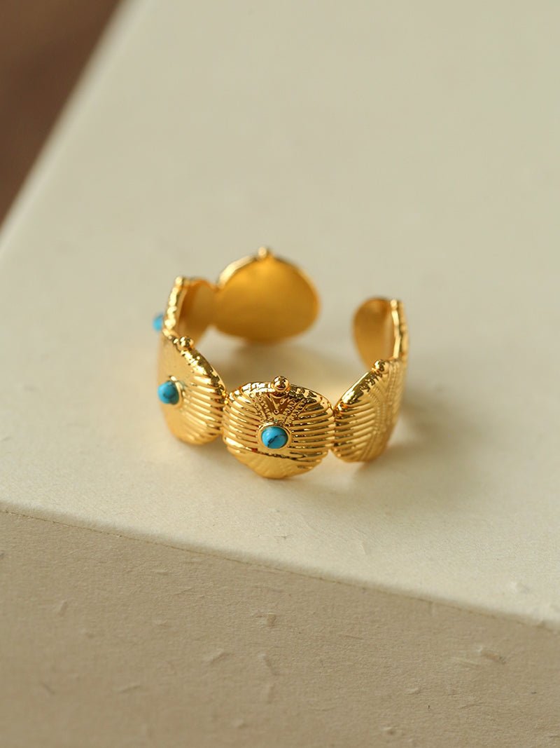 Tribal Coin Ring Vintage Modern Edition - floysun