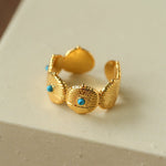 Tribal Coin Ring Vintage Modern Edition - floysun