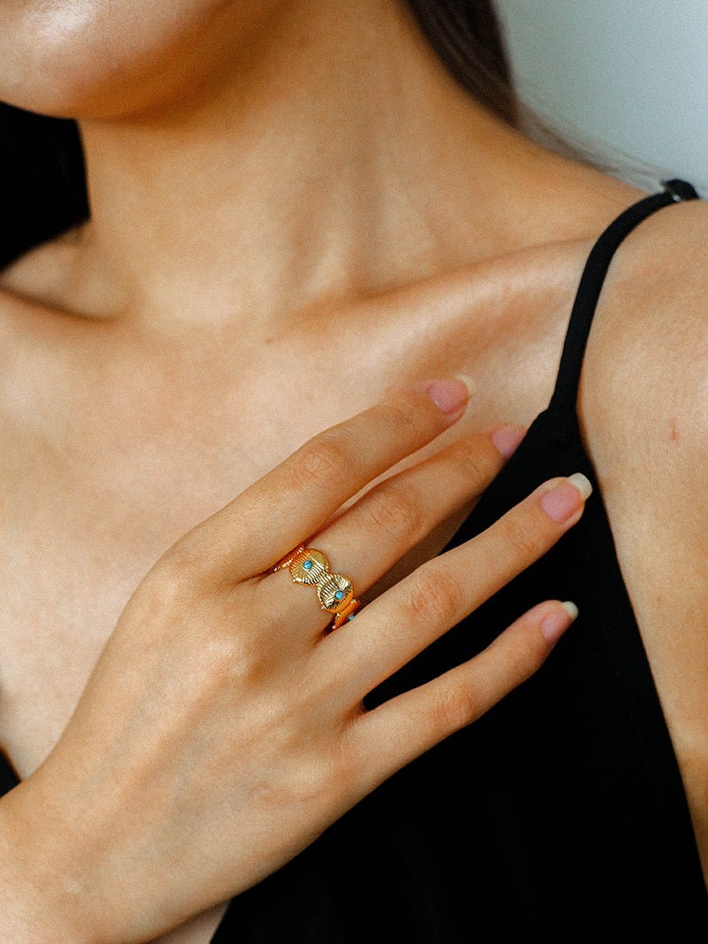 Tribal Coin Ring Vintage Modern Edition - floysun