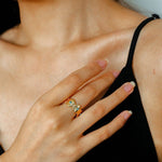 Tribal Coin Ring Vintage Modern Edition - floysun