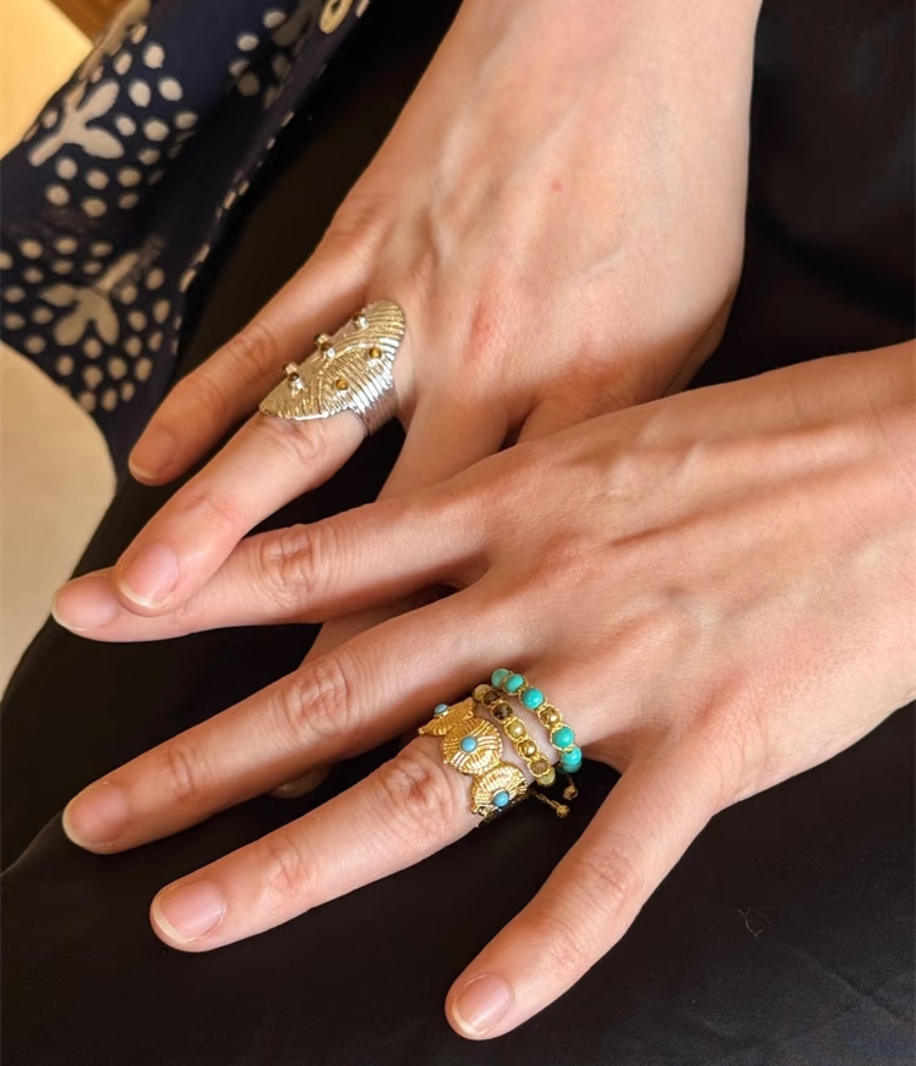 Tribal Coin Ring Vintage Modern Edition - floysun