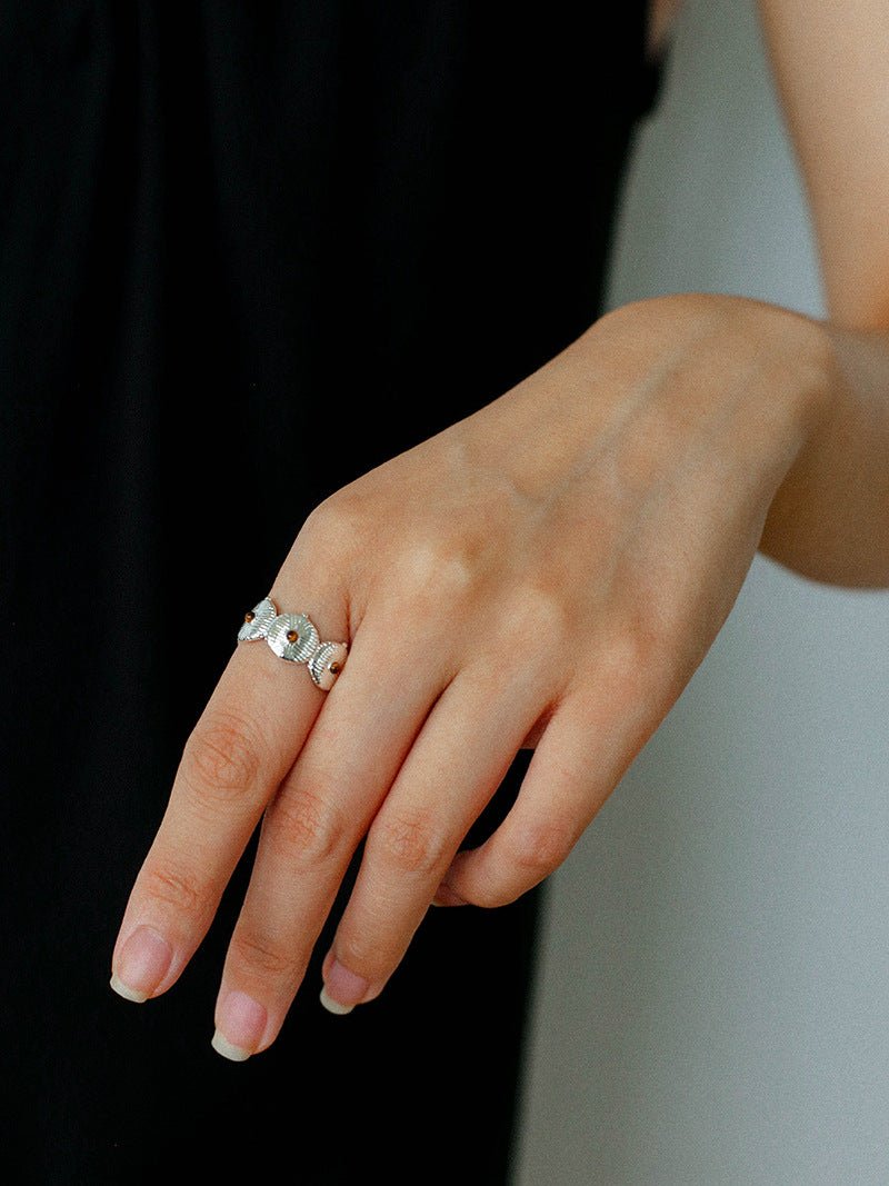 Tribal Coin Ring Vintage Modern Edition - floysun