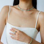 Tribal Totem Adjustable Beaded Ring - Turquoise - floysun