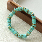 Turquoise Spaceship Beaded Bracelet - floysun