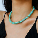 Turquoise Spaceship Beaded Necklace - floysun