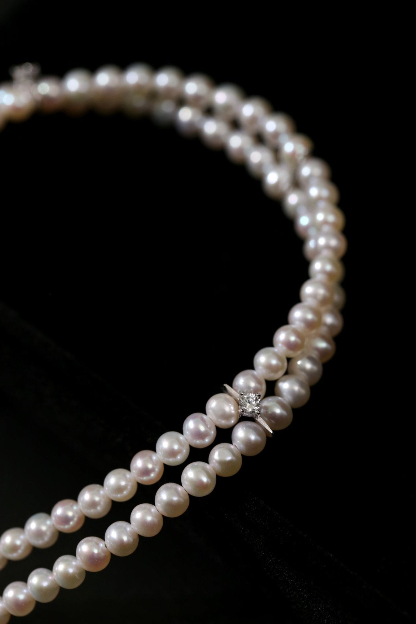 Twilight Whisper Double Pearl Bracelet - floysun