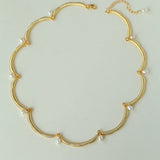 Unique Design Lace Pearl Choker - floysun