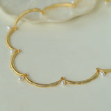 Unique Design Lace Pearl Choker - floysun