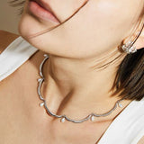 Unique Design Lace Pearl Choker - floysun
