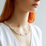 Unique Design Lace Pearl Choker - floysun