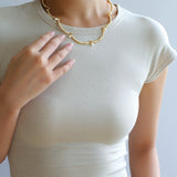 Unique Design Lace Pearl Choker - floysun
