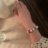 Vacation Vibes Natural Shell and Multi - Stone Beaded Bracelet - floysun
