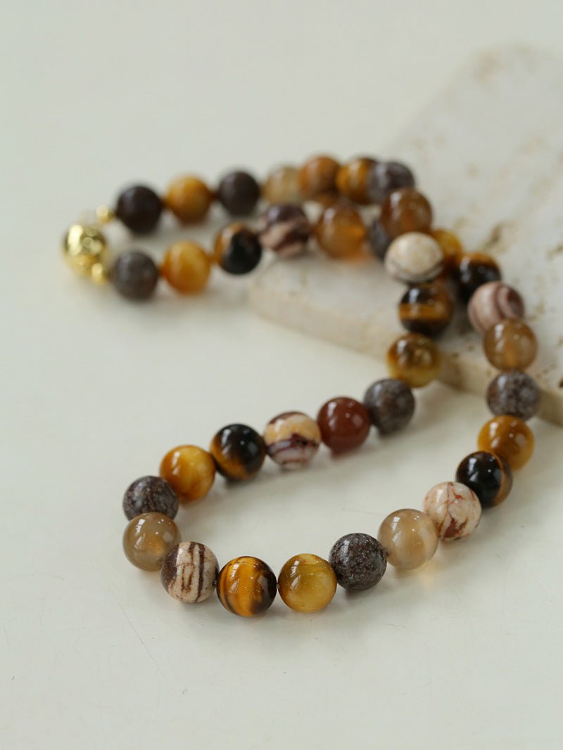 Valley Echo Beaded Necklace - floysun