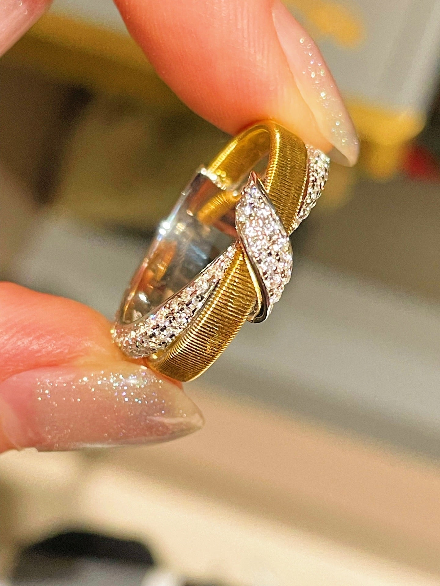 Vintage Brushed Cross Ring - floysun