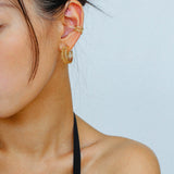 Vintage Chic Lace Huggie Earrings - floysun