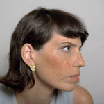 Vintage Grape Cluster Sterling Silver Earrings - floysun