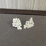 Vintage Grape Cluster Sterling Silver Earrings - floysun