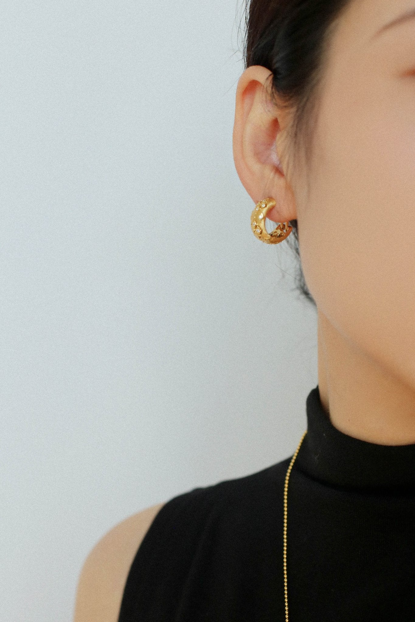 Vintage Italian Brushed Clover Earrings - floysun