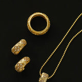 Vintage Italian Brushed Clover Necklace - floysun