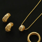 Vintage Italian Brushed Clover Necklace - floysun