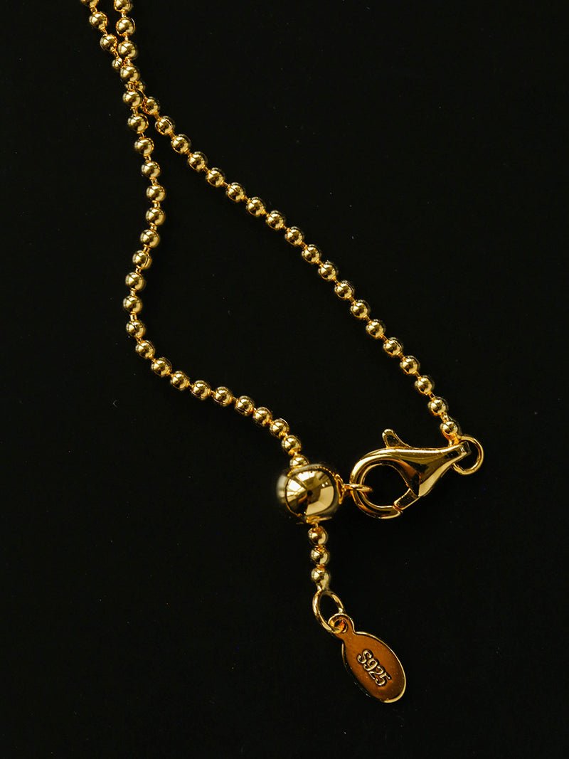 Vintage Italian Brushed Clover Necklace - floysun