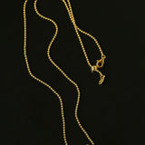 Vintage Italian Brushed Clover Necklace - floysun