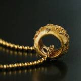 Vintage Italian Brushed Clover Necklace - floysun