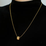 Vintage Italian Brushed Clover Necklace - floysun