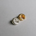 Vintage Japanese - Style 925 Silver Chunky C - Shaped Ear Cuff - floysun