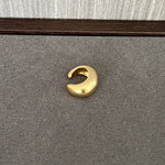 Vintage Japanese - Style 925 Silver Chunky C - Shaped Ear Cuff - floysun